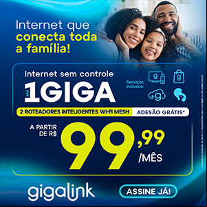 GIGALINK - INTERNET QUE CONECTA TODA FAMÍLIA 99