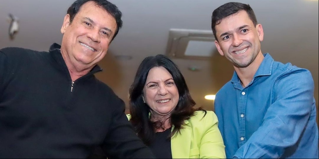 Marquinho Mendes (MDB) a a apoiar Magdala Furtado (PV) e seu vice Léo Mendes (PV)