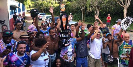 Bola Branca faz a festa e conquista o título do Grupo A do Carnaval friburguense 