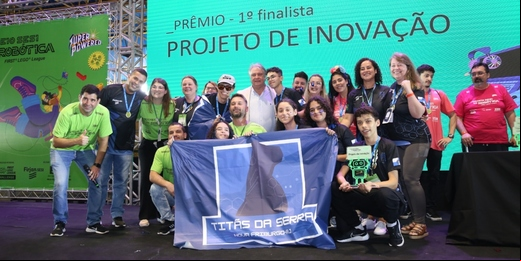Projeto inovador: alunos da Firjan Sesi Friburgo vencem Torneio de Robótica First Lego League