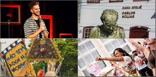 Friburgo recebe humorista Paul Cabannes, Cordeiro abre Carnaval e Cabo Frio tem Festival SCLIARizando