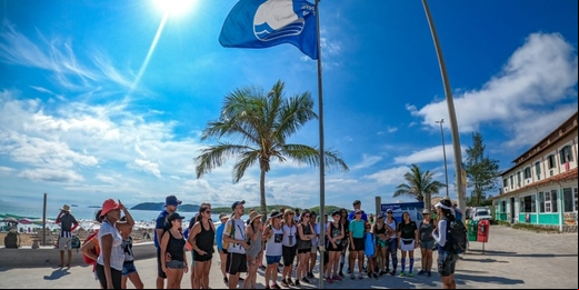 Praias de Arraial do Cabo, Búzios e Cabo Frio recebem selo 'Bandeira Azul' para a próxima temporada