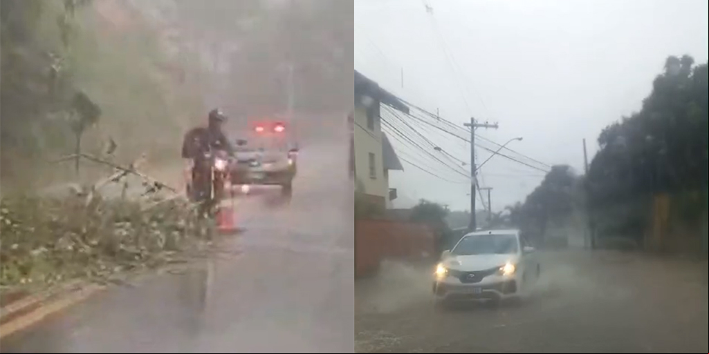Chuva volta a causar transtornos em Nova Friburgo nesta segunda; veja a previsão do Inmet