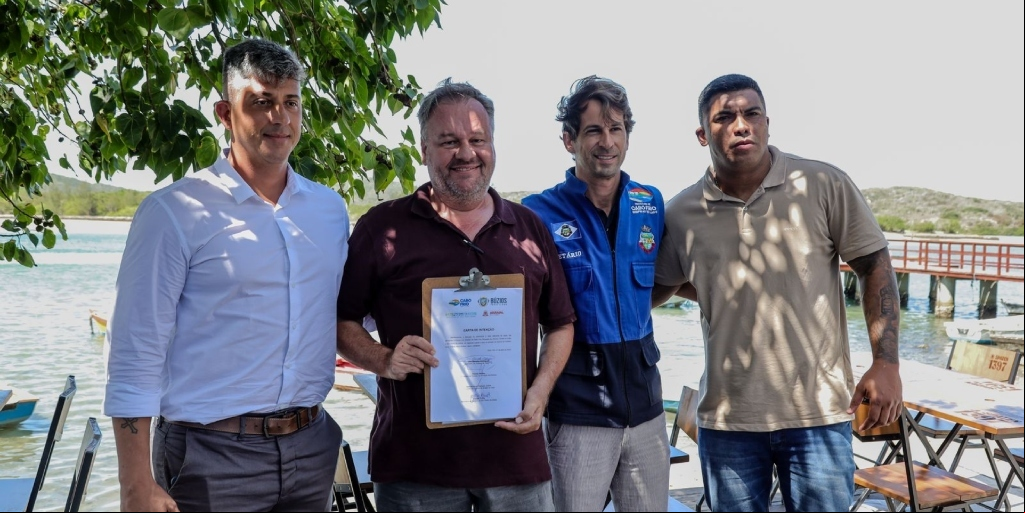 Cabo Frio, Búzios, Arraial do Cabo e São Pedro assinam carta de intenção para padronização das taxas para veículos de turismo